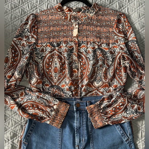 Paisley print blouse - Picture 1 of 14